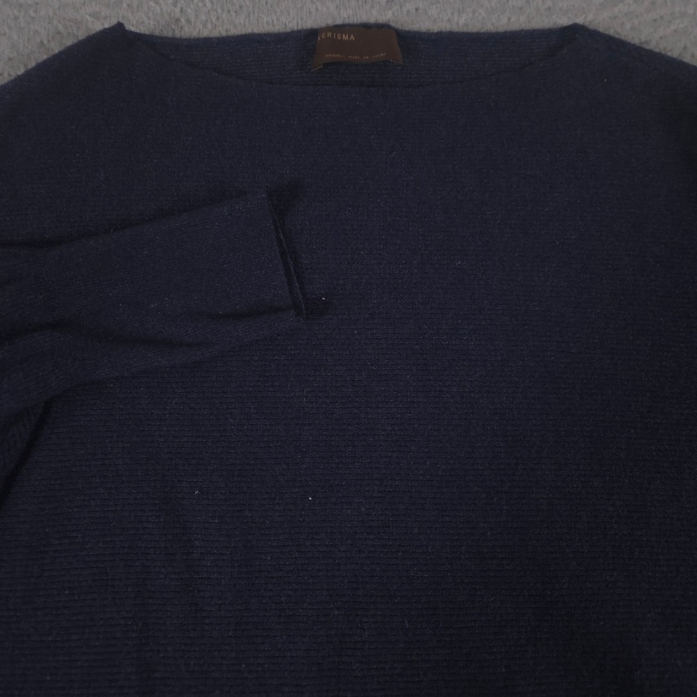 Kerisma Sweater Womens M/L‎ Navy Blue Ryker Batwing Sleeve Viscose Knit Pullover